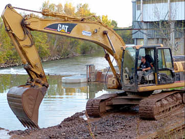 travaux de passe de poissons